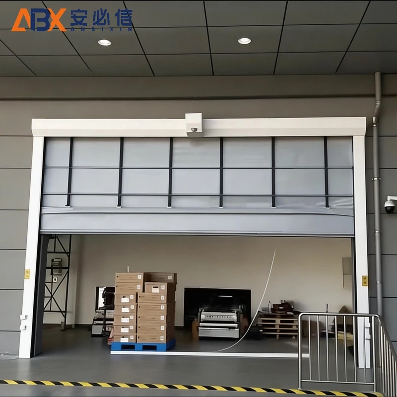 白银软帘堆积门